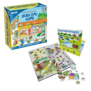 NWT Richard Scarry's Busy Day Game - Colorful Kids Board Game